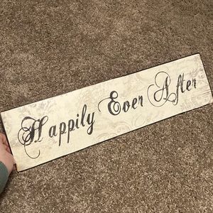 Metal Wedding Sign